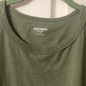 Old Navy Olive Green Long Sleeve Tee